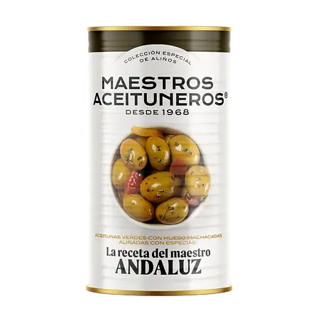 Maestros aceituneros Andaluz olives, 350g
